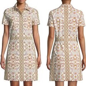 Tory Burch Port Shirtdress, size 8 but fits like a 6